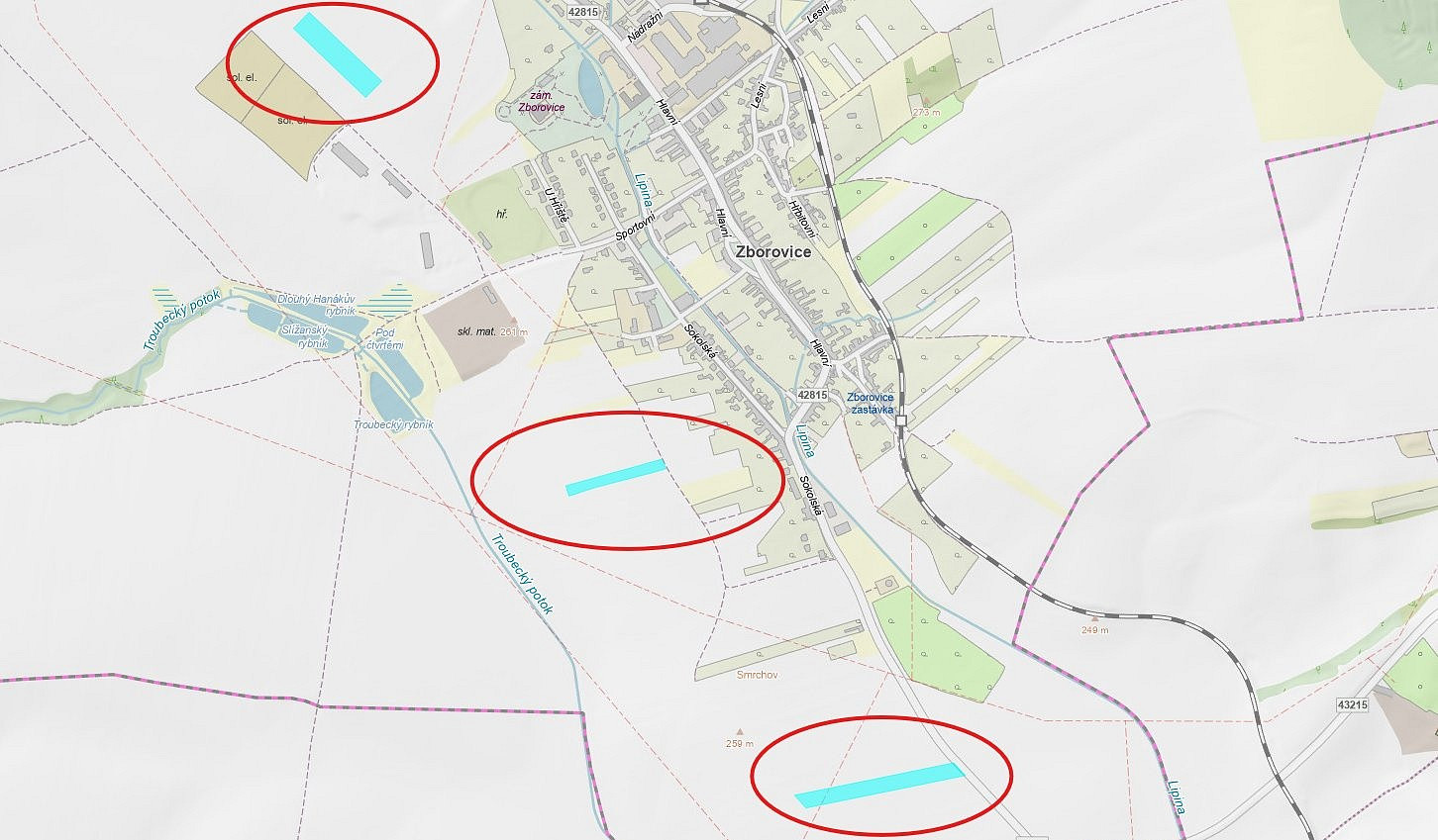 Prodej pole 23 830 m²