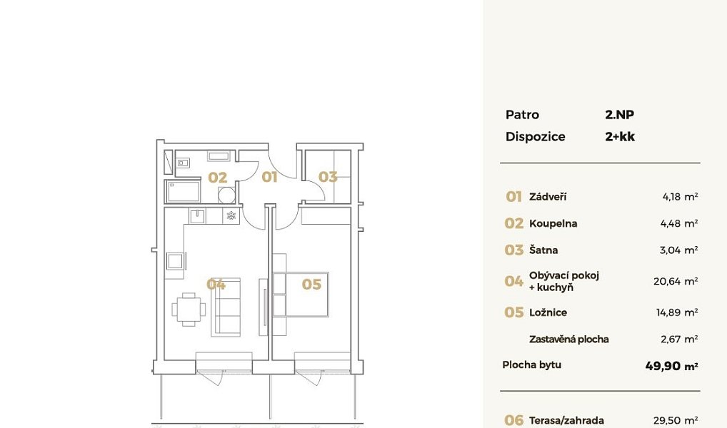 Prodej bytu 2+kk 79 m², Brno – náhled fotky 15