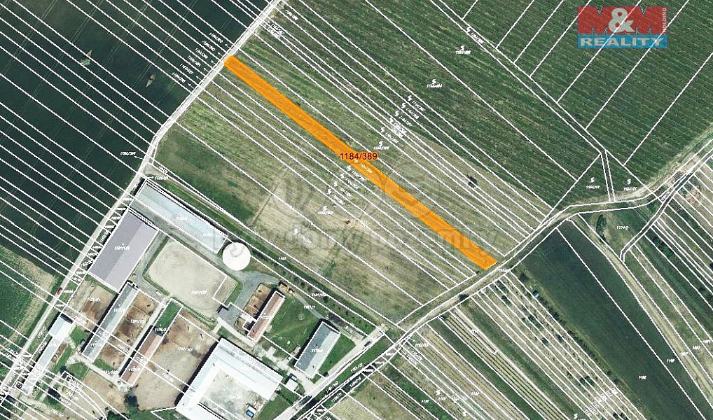 Prodej pole 226 m², Týnec – náhled fotky 4
