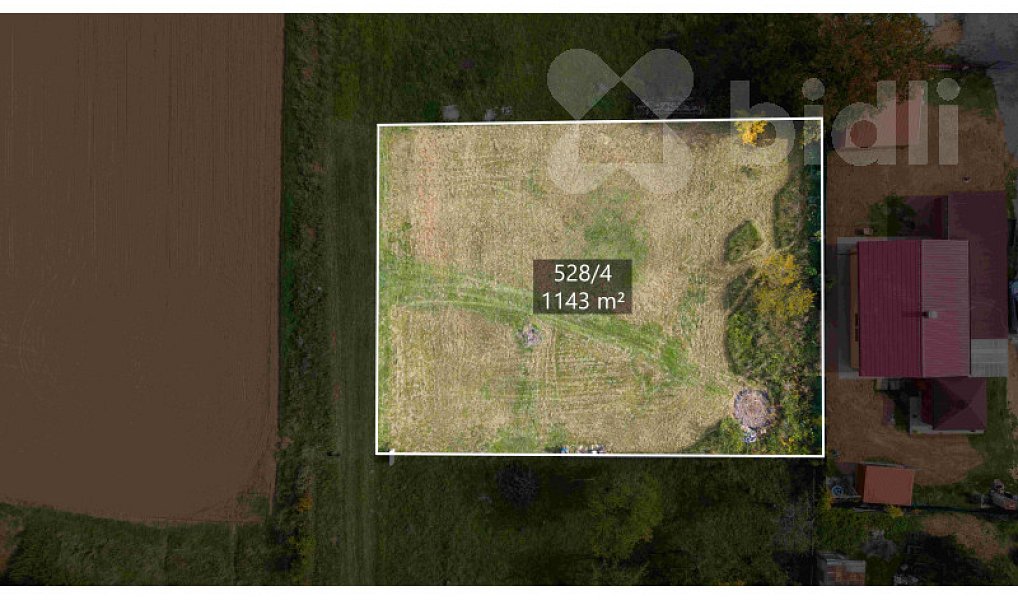 Prodej stavebního pozemku 1 143 m², Velké Všelisy – náhled fotky 2