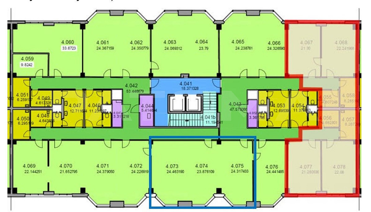 Pronájem kanceláře 205 m² – fotografie 3