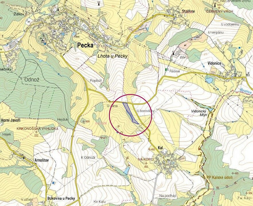 Prodej pole 15 954 m² – fotografie 3