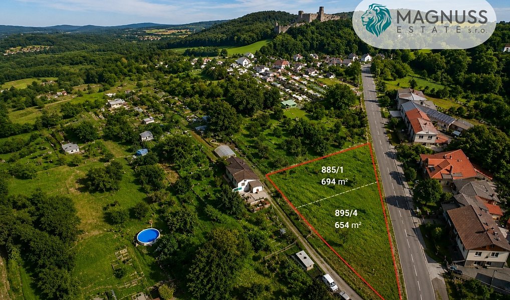 Prodej stavebního pozemku 694 m², Týn nad Bečvou – fotka 1 z 5