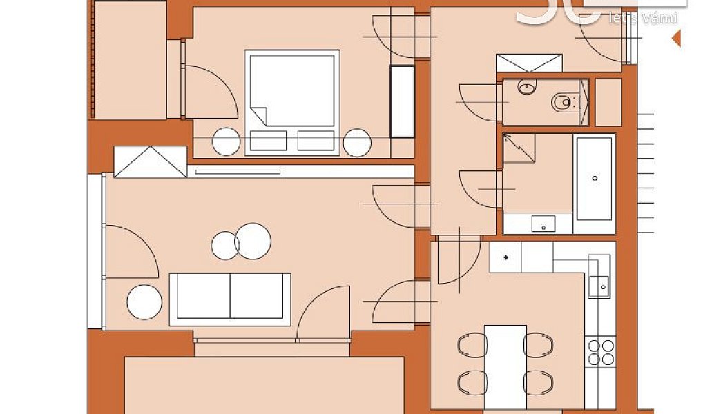 Prodej bytu 2+1 62 m², Halenkov – náhled fotky 10