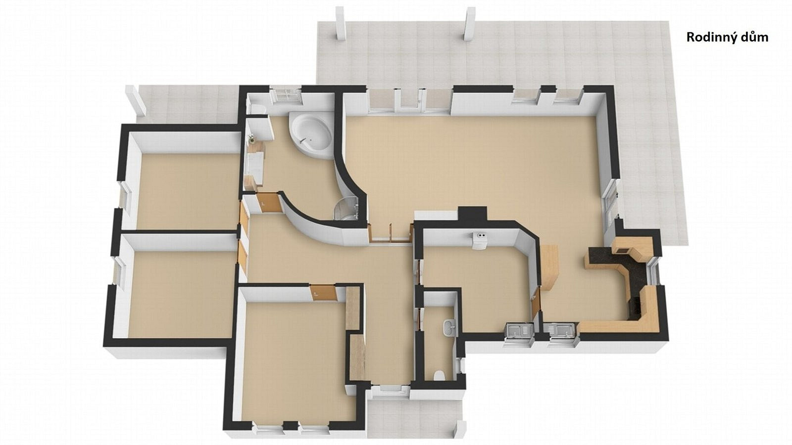 Prodej domu 144 m² s pozemkem 1 229 m² – fotografie 3