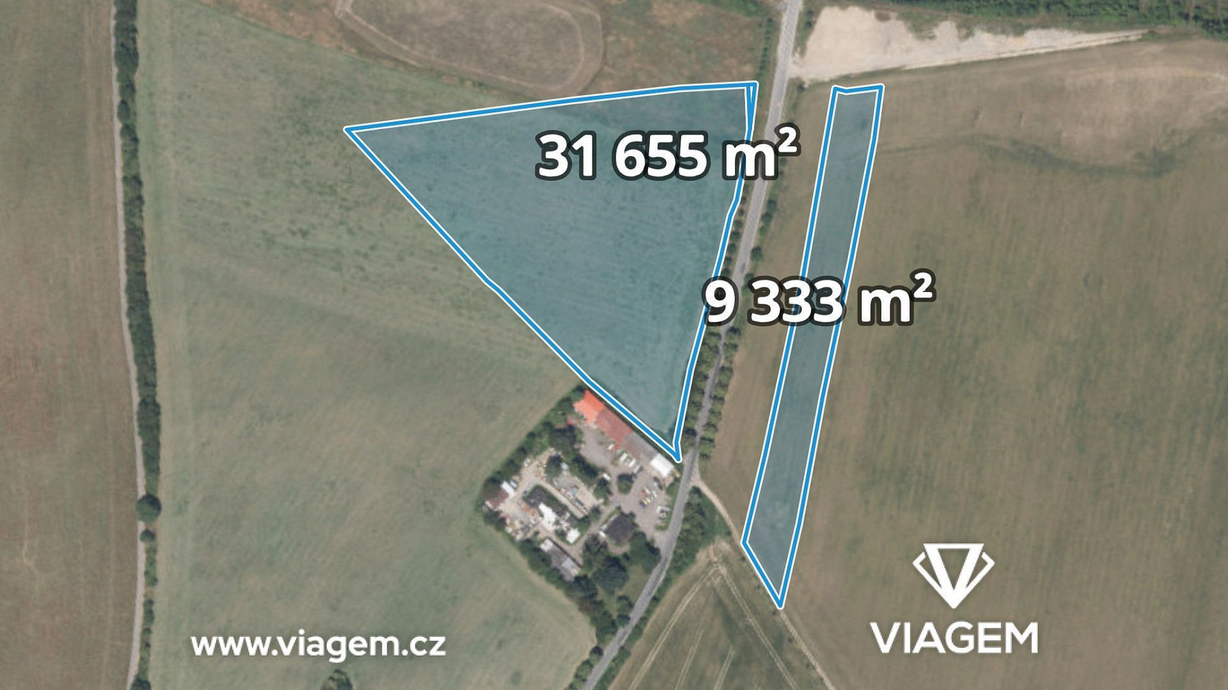 Prodej pole 17 848 m²