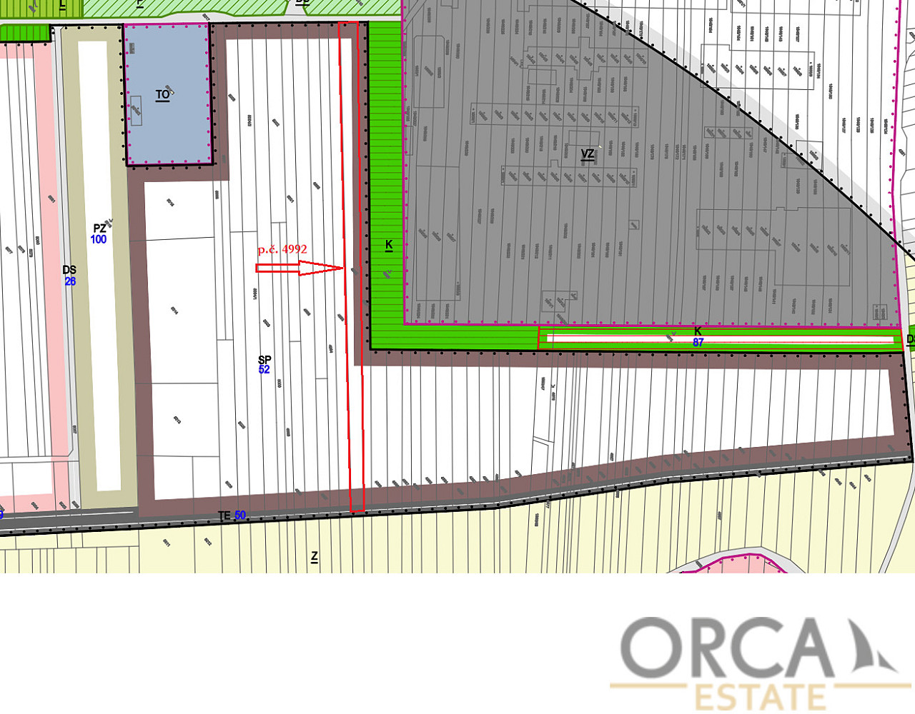 Prodej komerčního pozemku 1 525 m² – fotografie 4