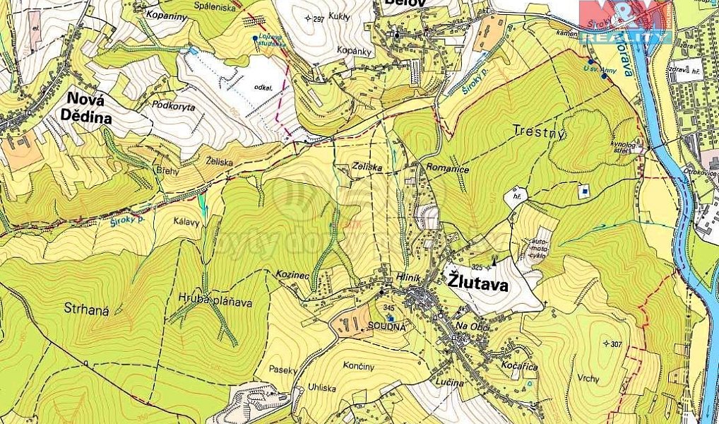 Prodej louky 1 302 m², Žlutava – náhled fotky 2