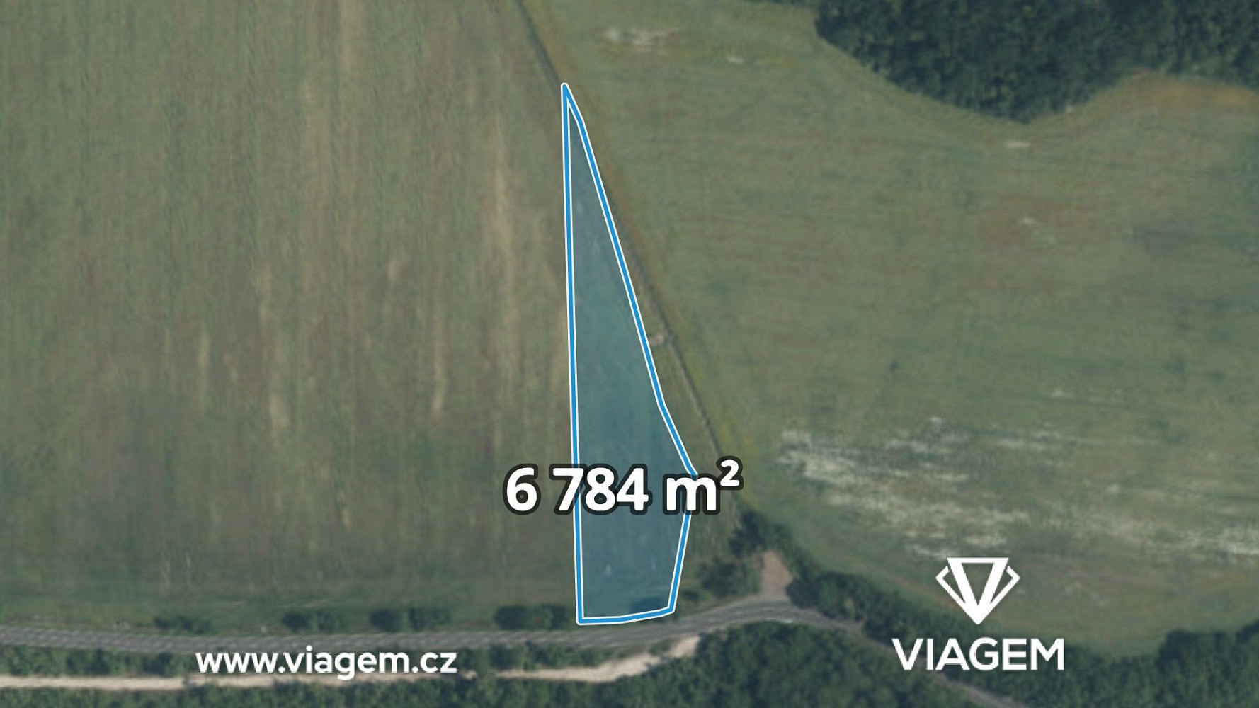 Prodej pole 6 784 m²