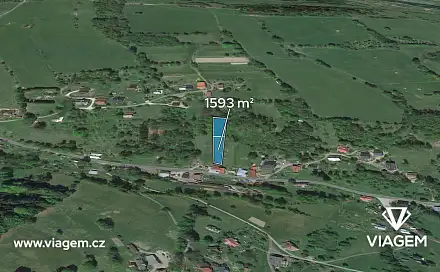 Prodej zahrady 1 593 m², Vysoké nad Jizerou, okres Semily