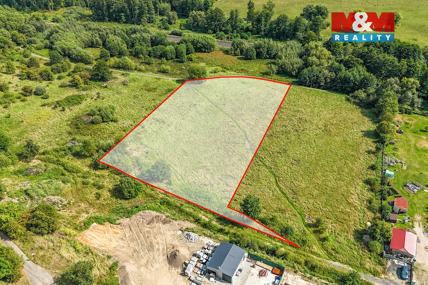 Prodej stavebního pozemku 5 000 m² – fotografie 4