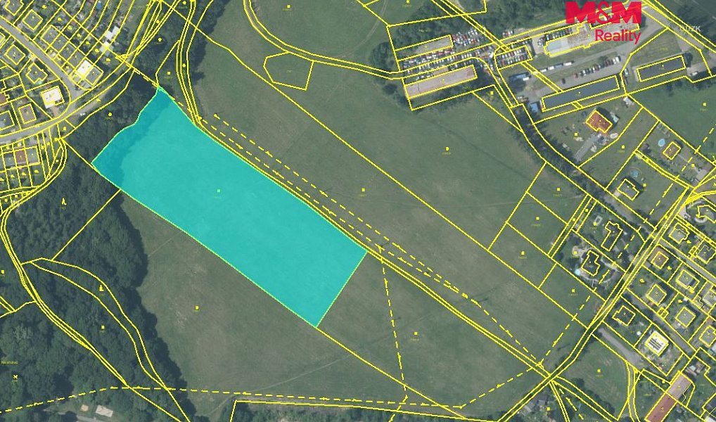 Prodej stavebního pozemku 4 600 m², Bílovec – náhled fotky 3