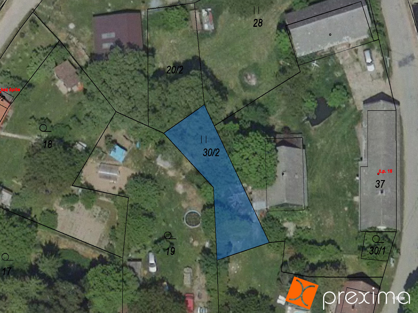 Prodej stavebního pozemku 297 m²