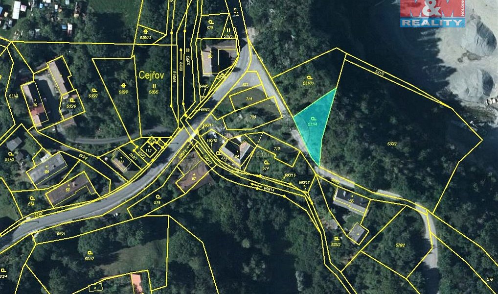 Prodej zahrady 227 m², Vrbatův Kostelec – fotka 1 z 5