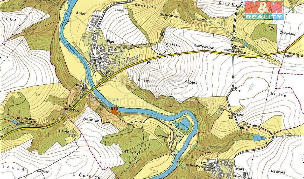 Prodej louky 1 837 m², Zlatá Koruna – náhled fotky 2
