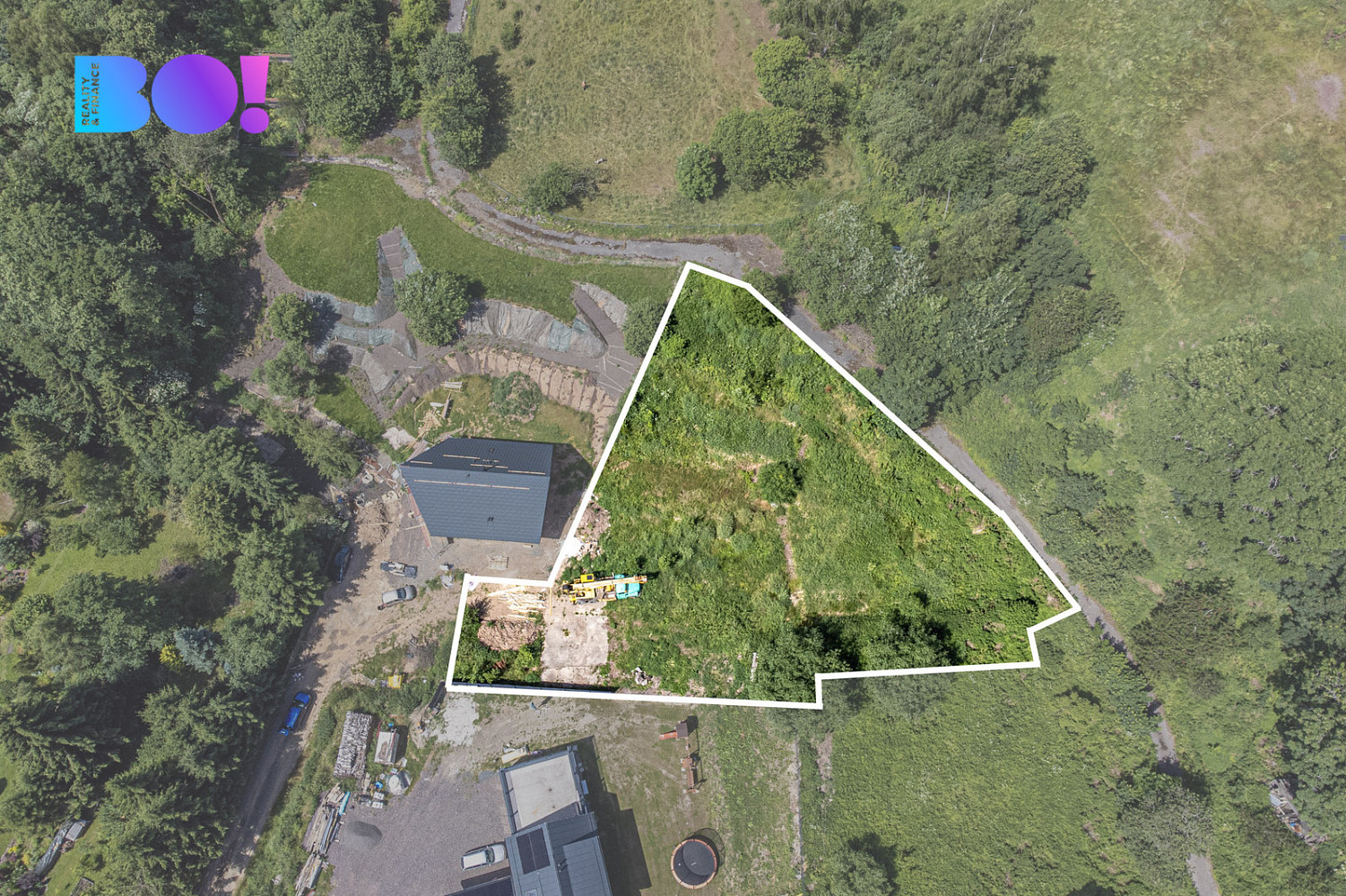 Prodej stavebního pozemku 1 927 m² – fotografie 2