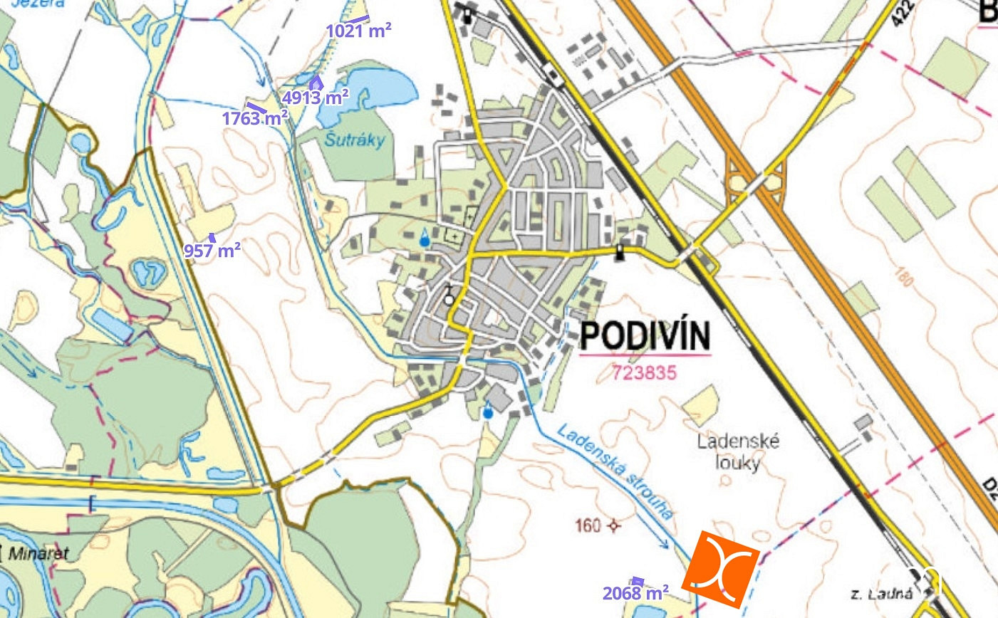 Prodej pozemku 1 355 m² – fotografie 3