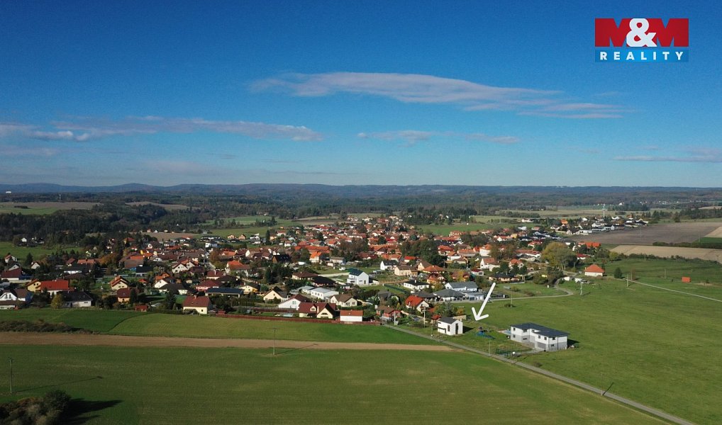 Prodej stavebního pozemku 815 m², Malá Hraštice – náhled fotky 8