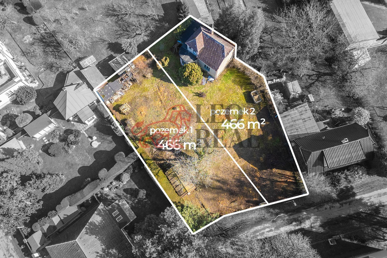 Prodej stavebního pozemku 466 m² – fotografie 4