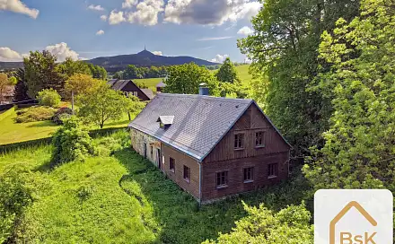 Prodej domu 140 m² s pozemkem 7 507 m², Osečná - Druzcov, okres Liberec