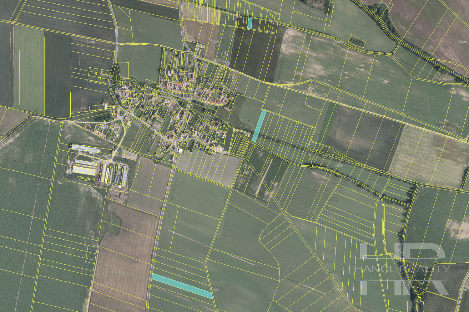 Prodej pole 8 703 m²
