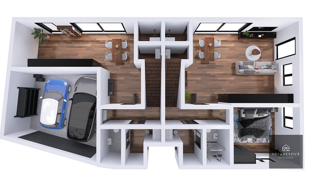 Prodej domu 146 m² s pozemkem 70 m², Vysoký Újezd – náhled fotky 7