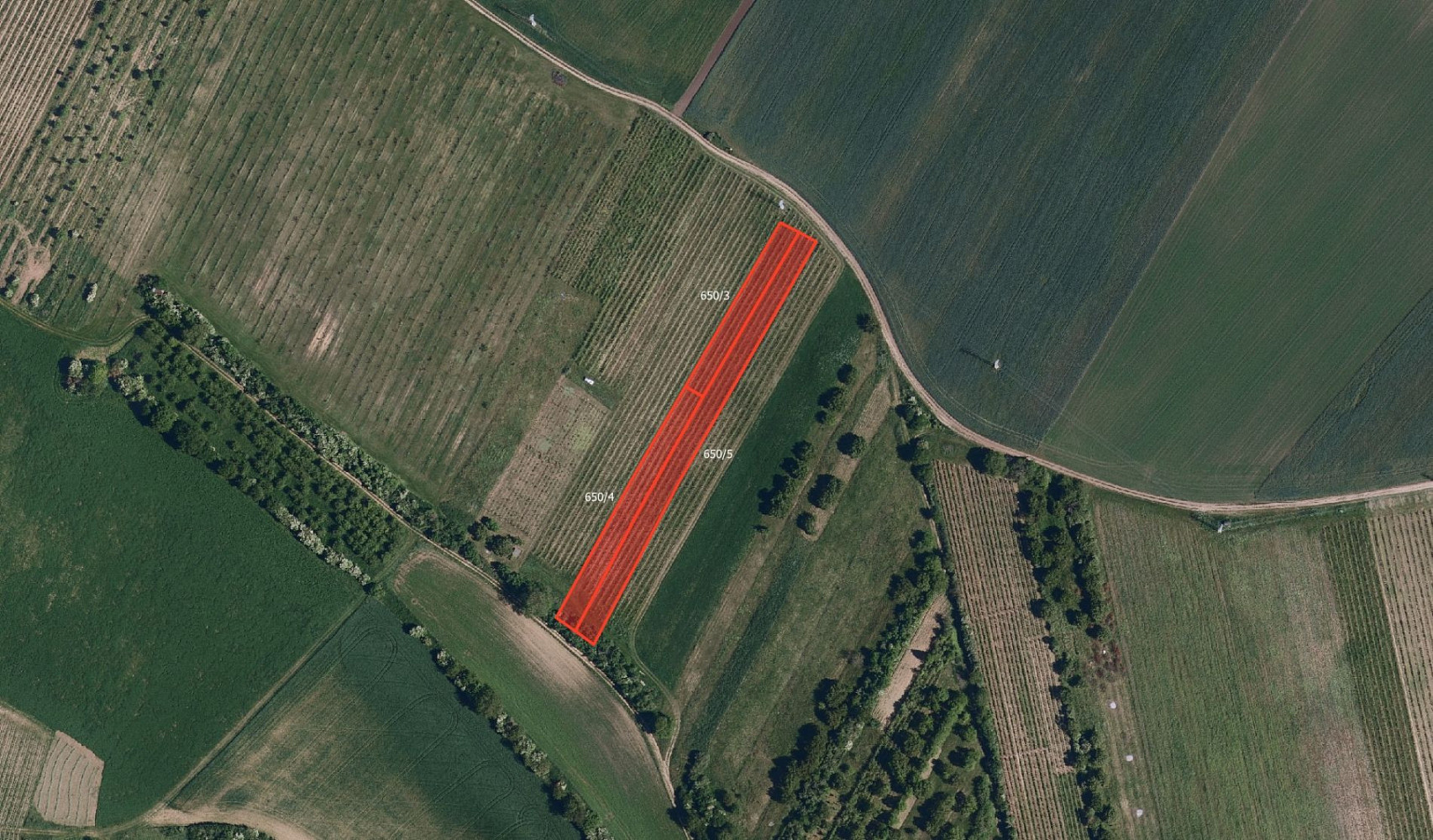 Prodej pole 4 183 m²