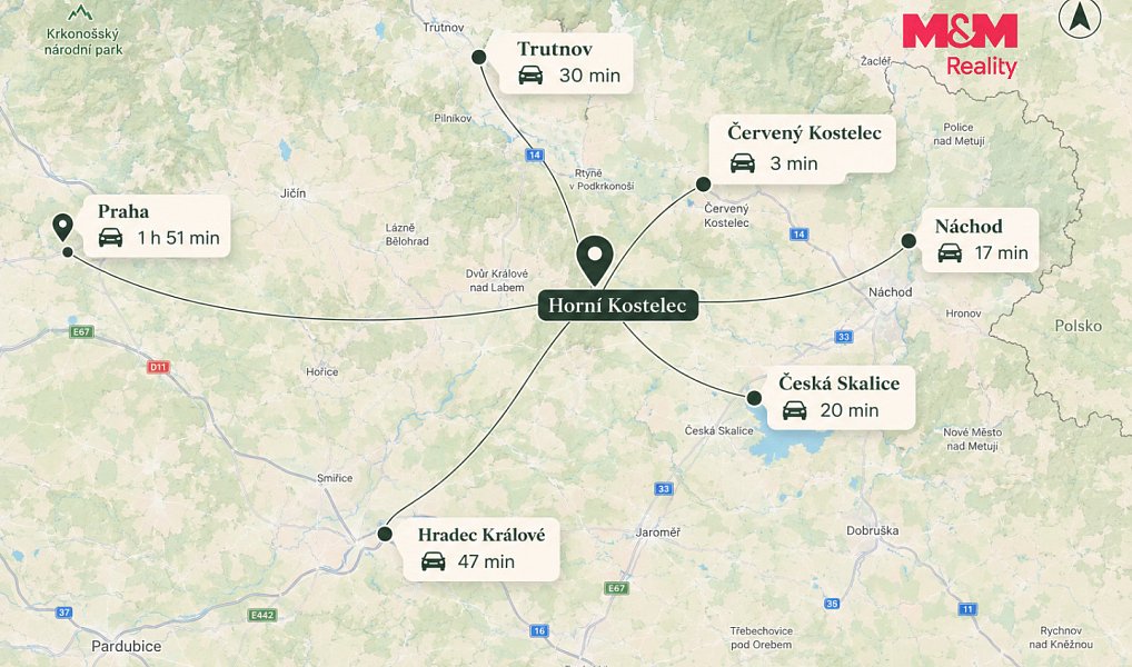 Prodej domu 140 m² s pozemkem 855 m², Červený Kostelec – náhled fotky 17