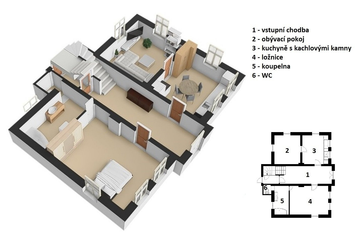 Prodej domu 239 m² s pozemkem 2 100 m² – fotografie 4