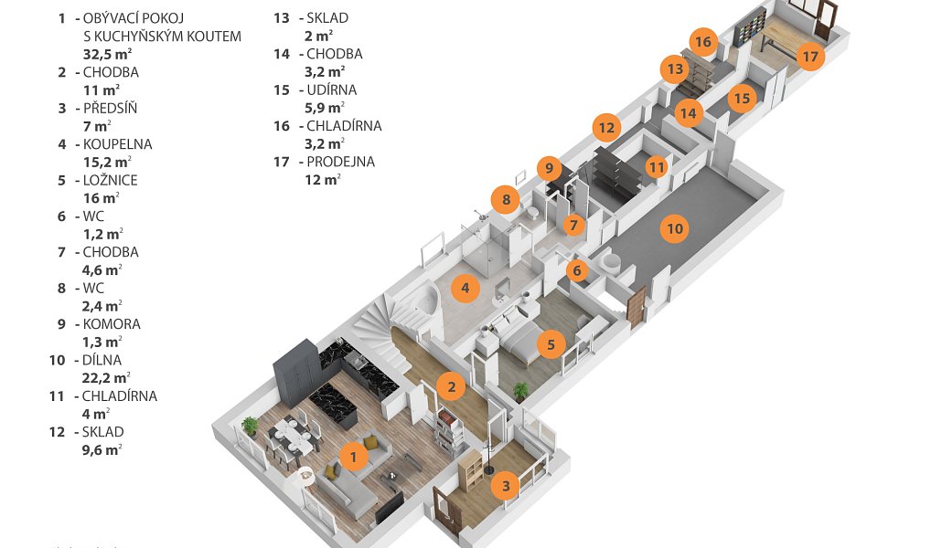 Prodej domu 264 m² s pozemkem 441 m², Šťáhlavy – náhled fotky 4