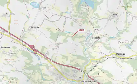 Dražba lesa 927 m², Velké Meziříčí