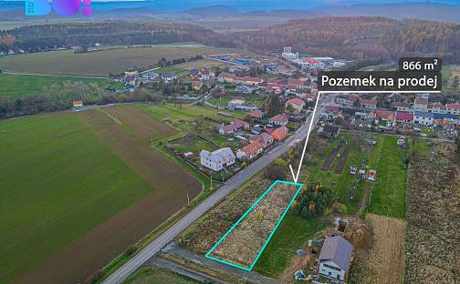 Prodej stavebního pozemku 866 m², Alojzov, okres Prostějov