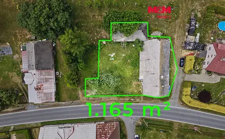Prodej stavebního pozemku 1 165 m², Norberčany - Stará Libavá, okres Olomouc