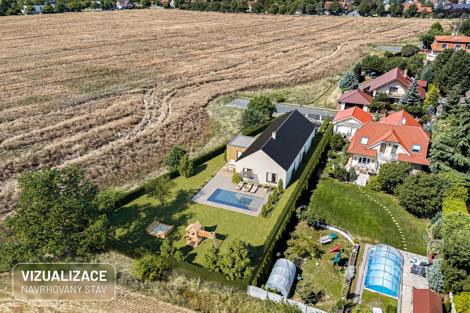 Prodej stavebního pozemku 975 m² – fotografie 2