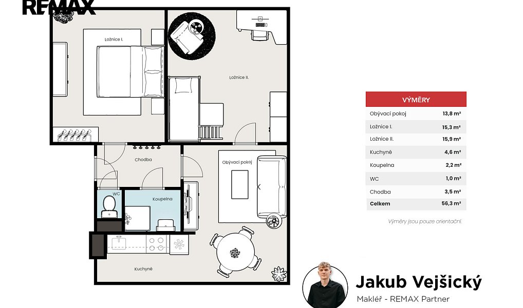 Pronájem bytu 3+kk 56 m², Blatná – náhled fotky 2