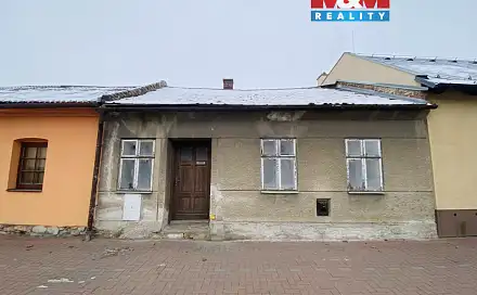 Prodej domu 48 m² s pozemkem 349 m², Uničov, okres Olomouc