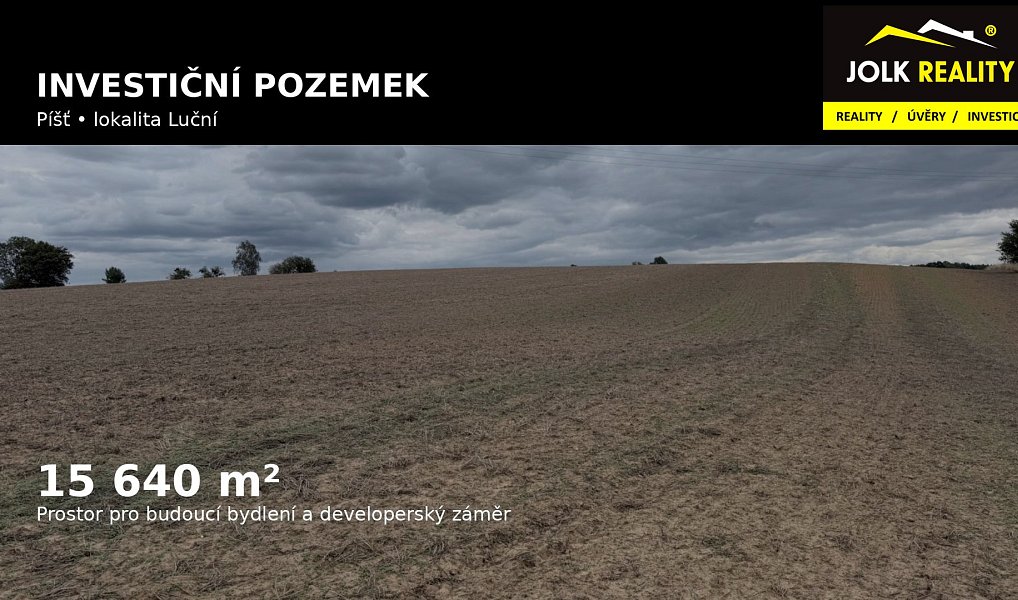 Prodej pozemku, 15640 m², Opava, Píšť