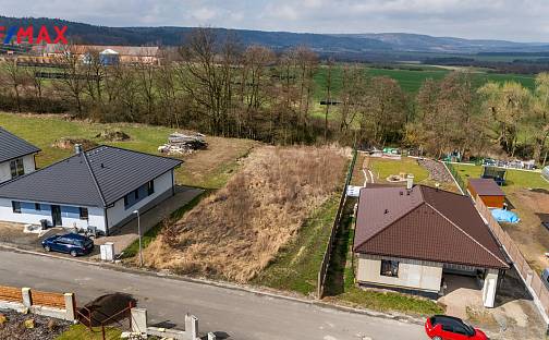 Prodej stavebního pozemku 2 649 m², Zavidov, okres Rakovník