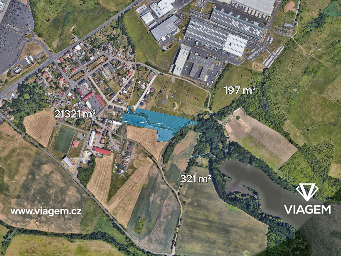 Prodej komerčního pozemku 727 m² – fotografie 2