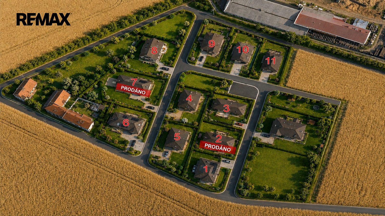 Prodej stavebního pozemku 849 m²