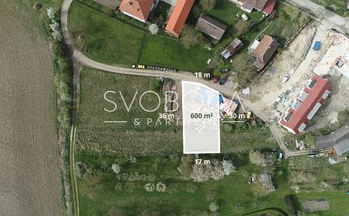 Prodej stavebního pozemku 600 m², Černilov, okres Hradec Králové