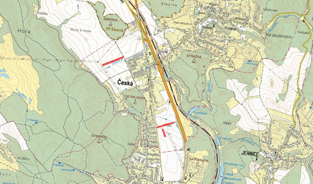 Prodej pole 8 352 m², Česká – náhled fotky 3