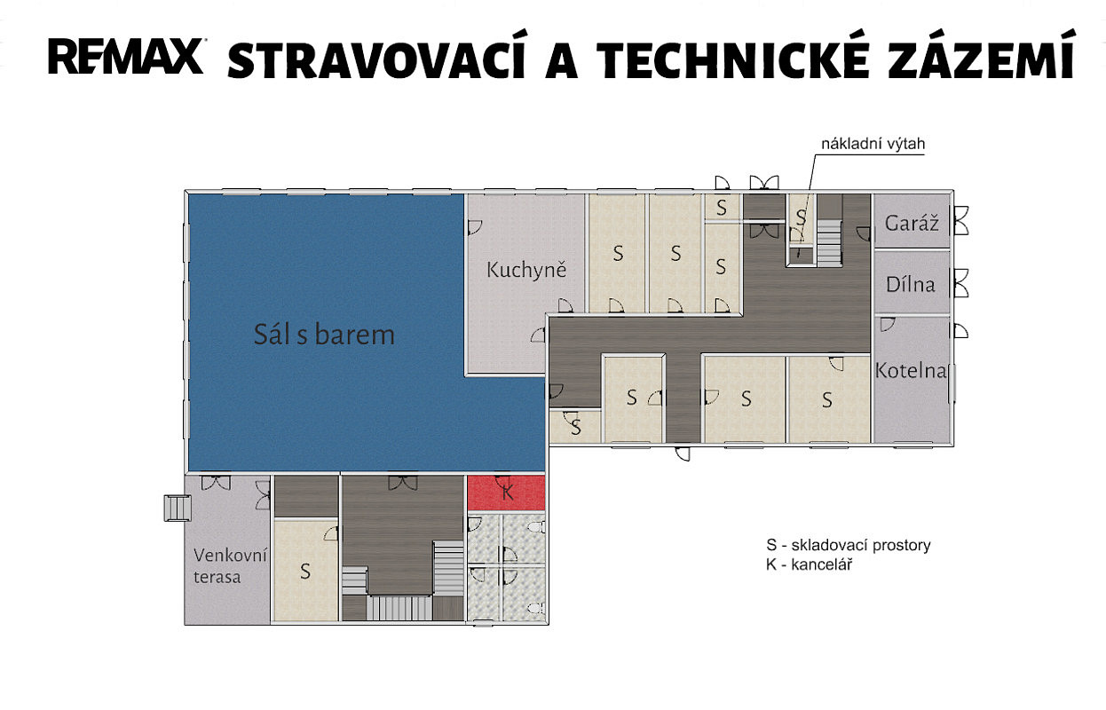 Prodej ubytovacího objektu 1 000 m² – další