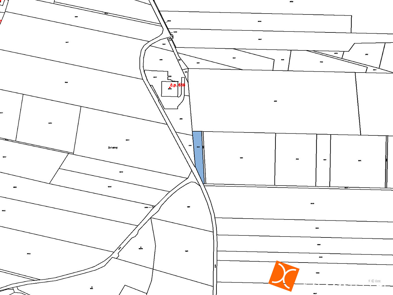 Prodej pole 300 m² – fotografie 2