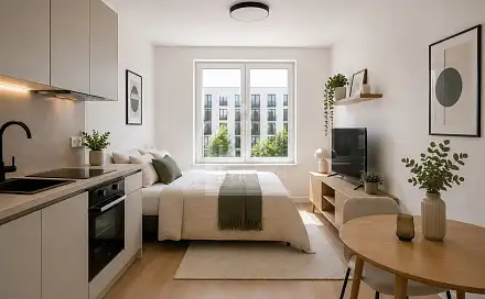 Pronájem bytu 1+kk 38 m²