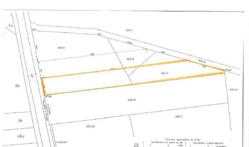 Prodej stavebního pozemku 2 244 m², Šumná – náhled fotky 9