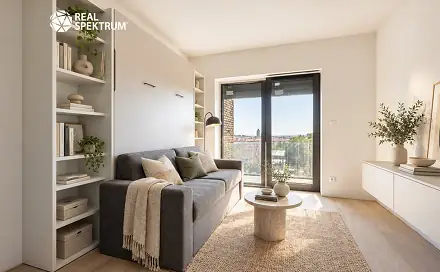 Pronájem bytu 1+kk 23 m²
