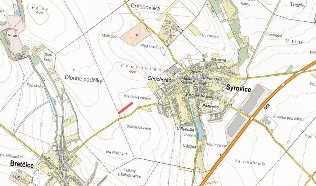 Prodej pole 3 724 m², Syrovice – náhled fotky 2
