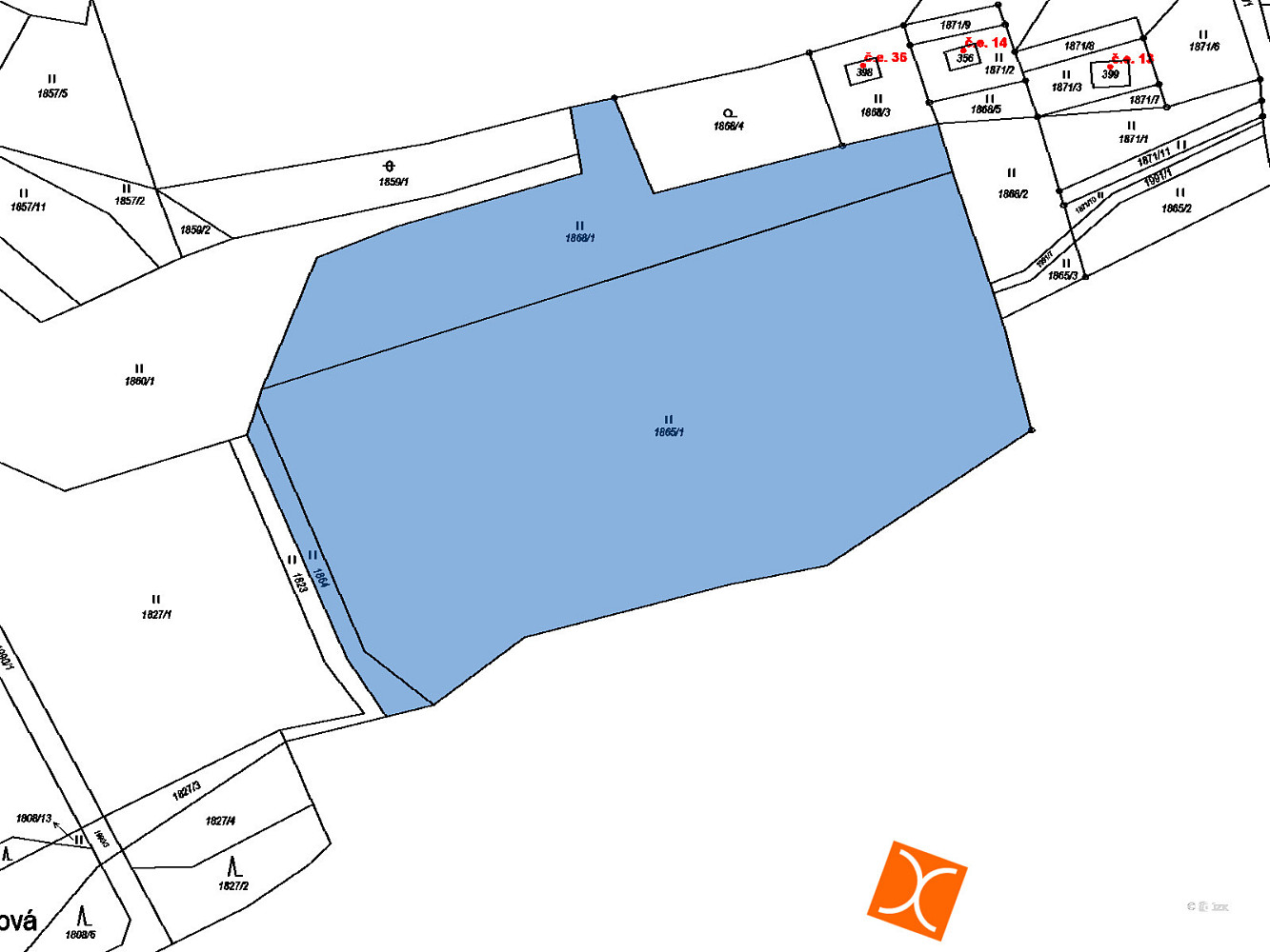 Prodej pozemku 250 m² — photo 3