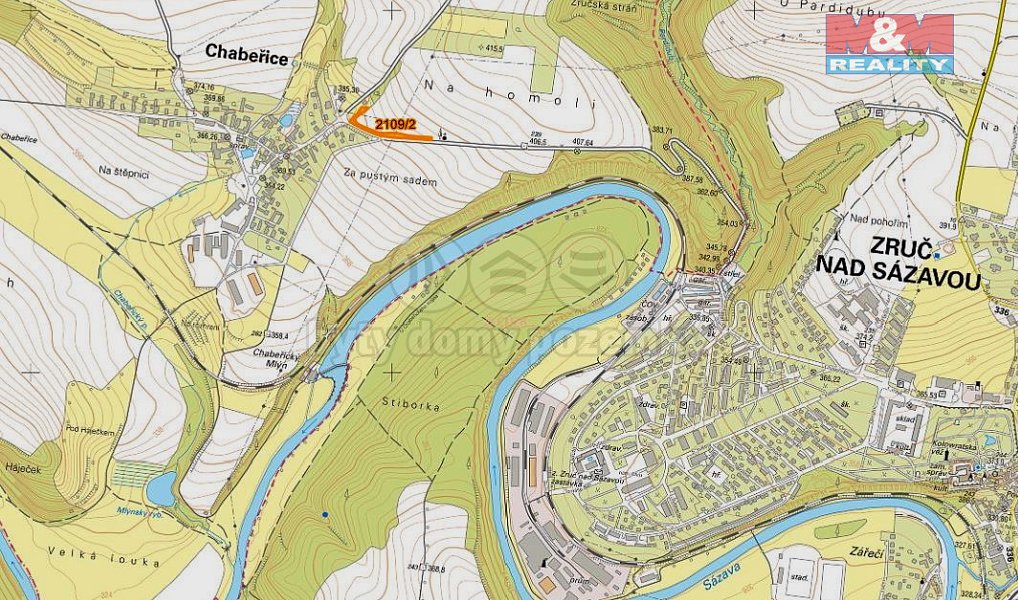 Prodej pozemku 2 210 m², Chabeřice – náhled fotky 2